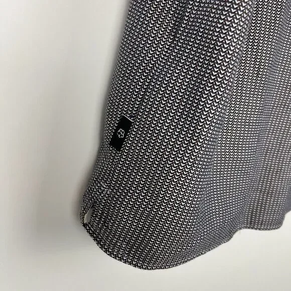 Ted Baker Woven Pattern Short Sleeve Shirt Size 42 Gray​​​ - Picture 3 of 8